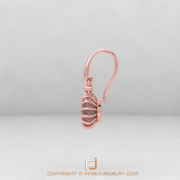 Earring Ballplay 1 Rose Gold