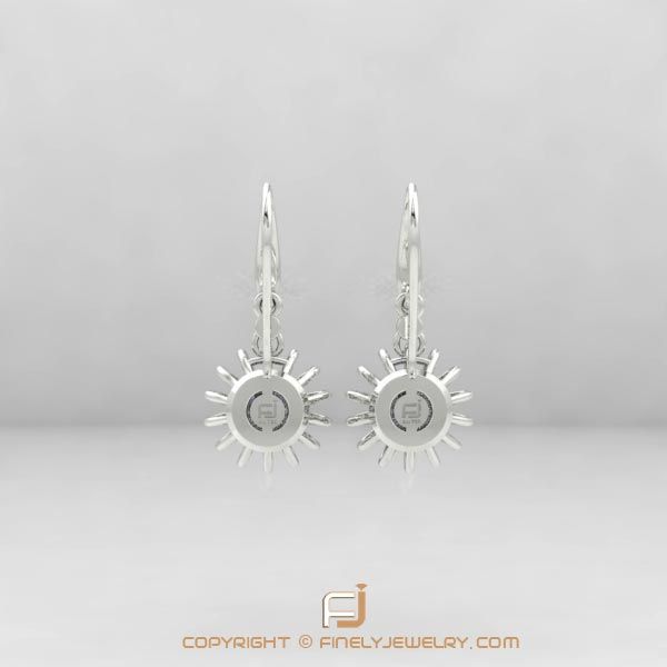 Earring Ballplay 1 White Gold