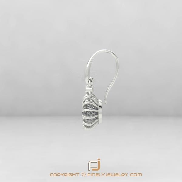 Earring Ballplay 1 White Gold