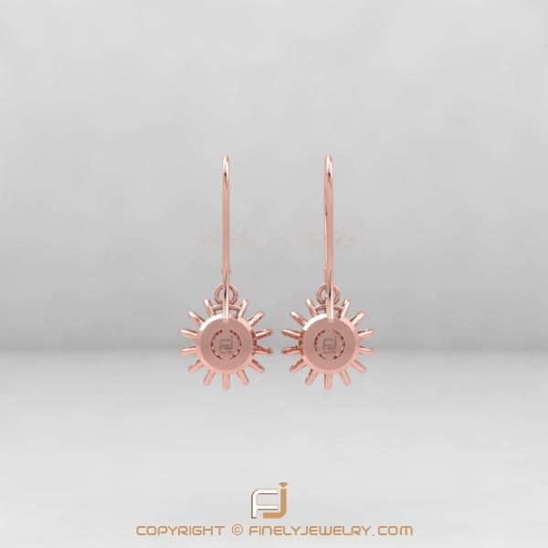 Earring Ballplay 2 Rose Gold