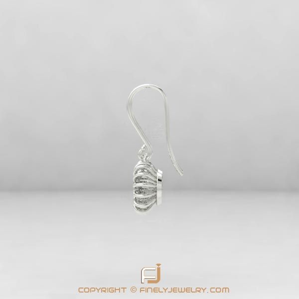 Earring Ballplay 2 White Gold