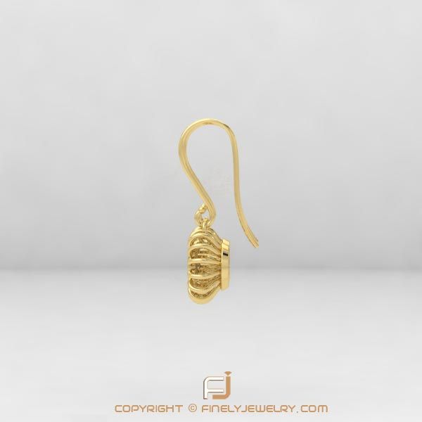 Earring Ballplay 2 Yellow Gold