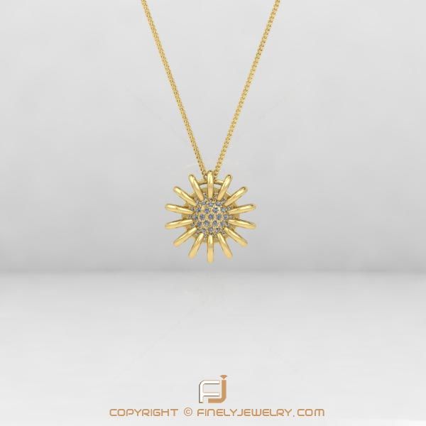 Pendant Ballplay 1 Yellow Gold