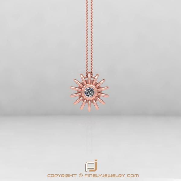 Pendant Ballplay 2 Rose Gold
