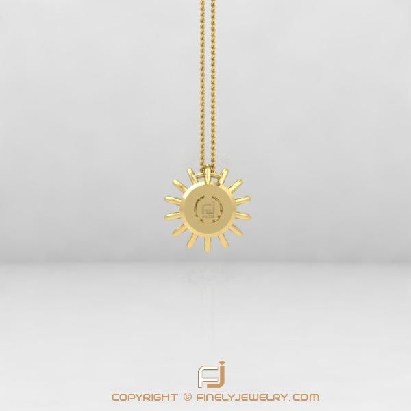 Pendant Ballplay 2 Yellow Gold