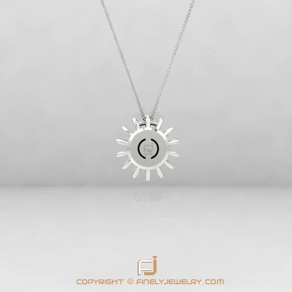Pendant Ballplay 3 White Gold