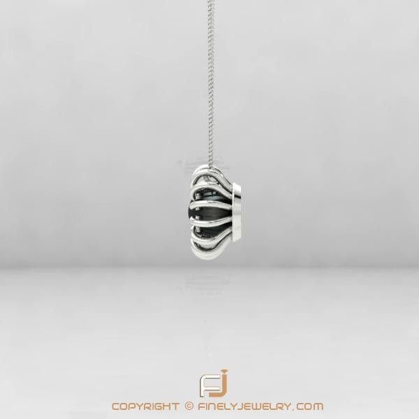 Pendant Ballplay 3 White Gold