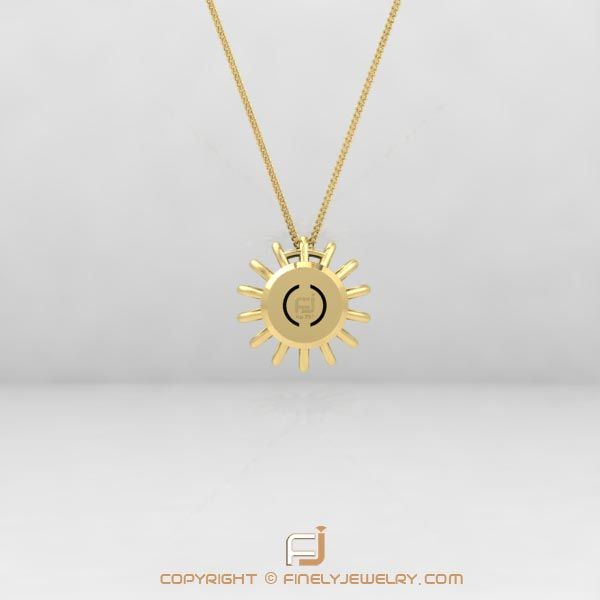 Pendant Ballplay 3 Yellow Gold