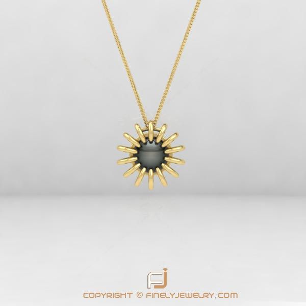 Pendant Ballplay 3 Yellow Gold