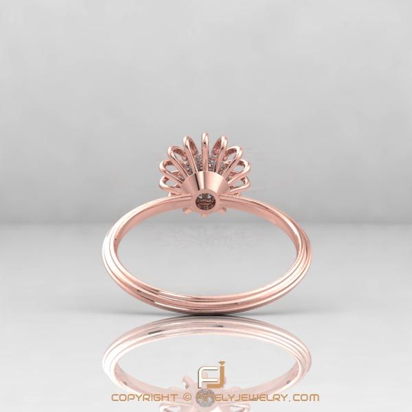 Ring Ballplay 1 Rose Gold