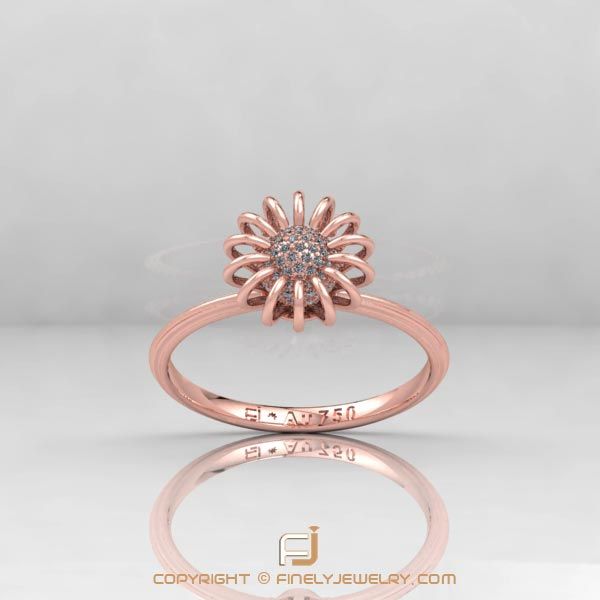 Ring Ballplay 1 Rose Gold