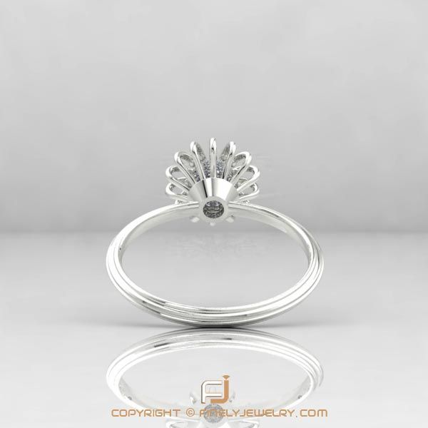 Ring Ballplay 1 White Gold