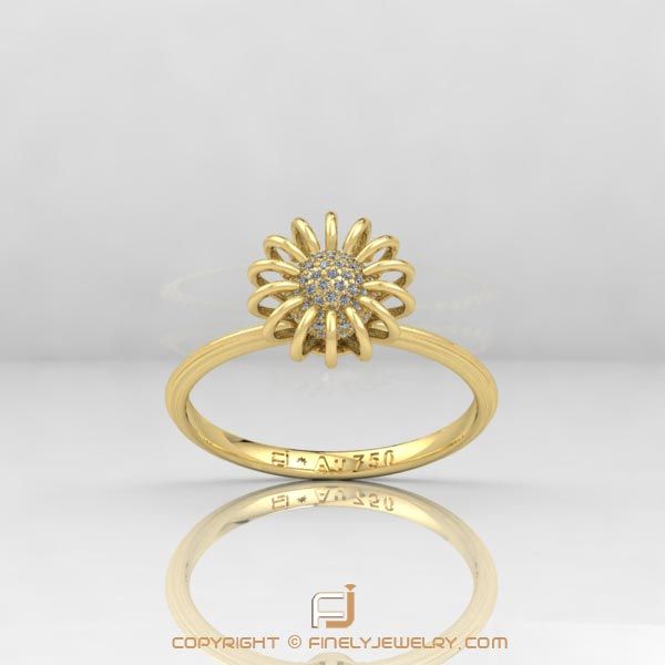 Ring Ballplay 1 Yellow Gold