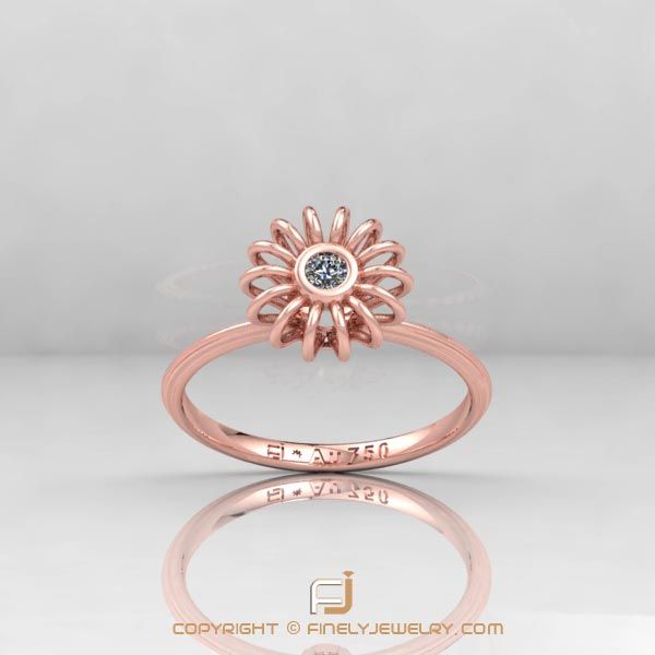 Ring Ballplay 2 Rose Gold