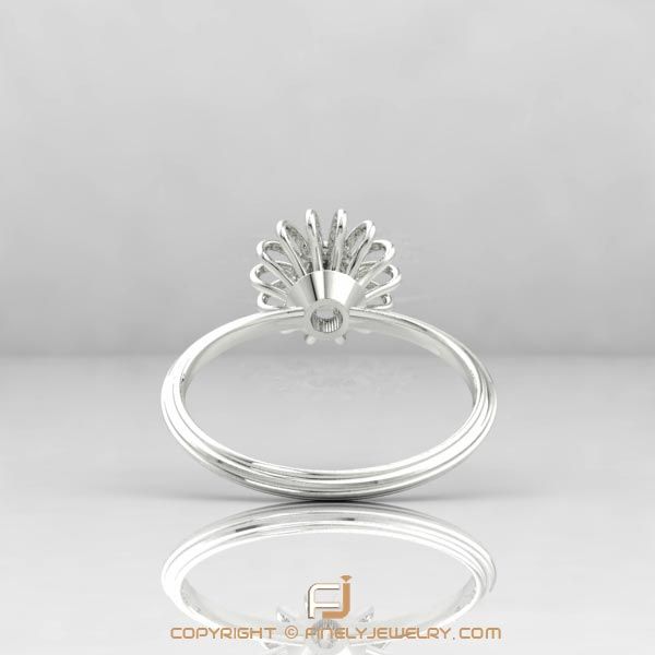 Ring Ballplay 2 White Gold