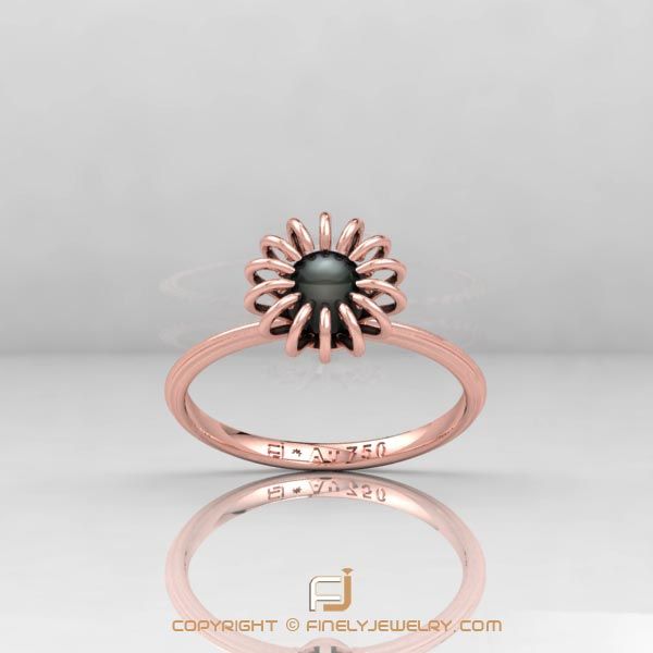 Ring Ballplay 3 Rose Gold