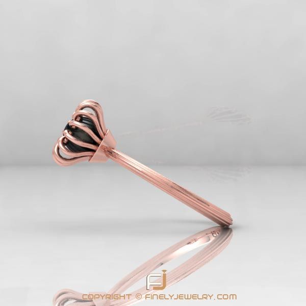 Ring Ballplay 3 Rose Gold