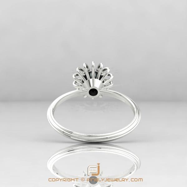 Ring Ballplay 3 White Gold