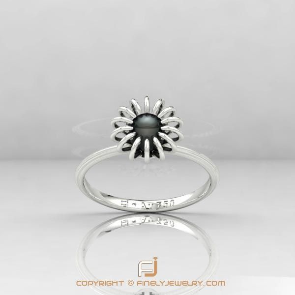 Ring Ballplay 3 White Gold