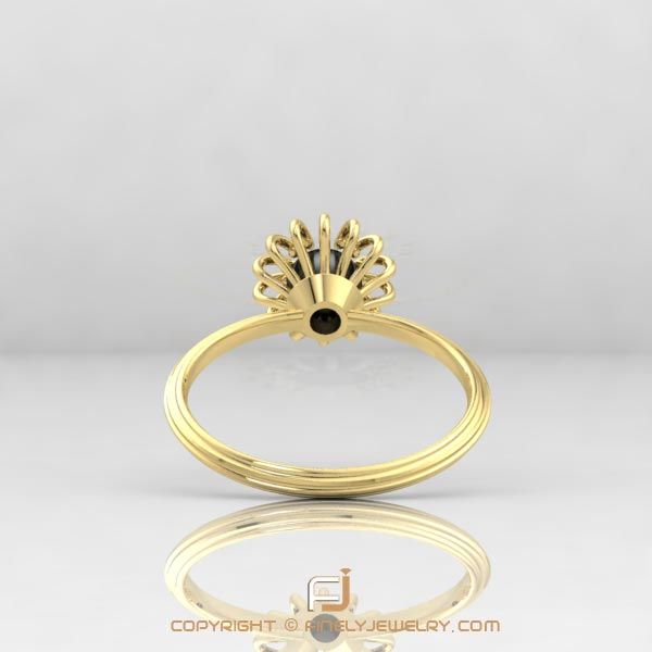 Ring Ballplay 3 Yellow Gold