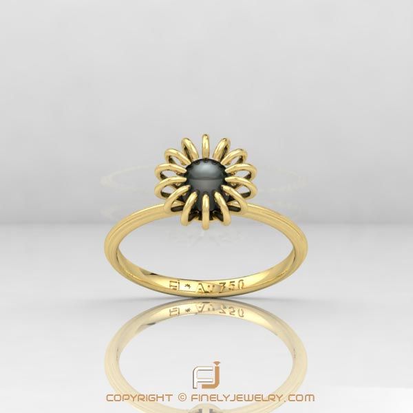 Ring Ballplay 3 Yellow Gold