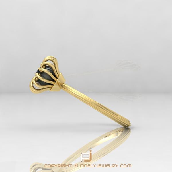 Ring Ballplay 3 Yellow Gold
